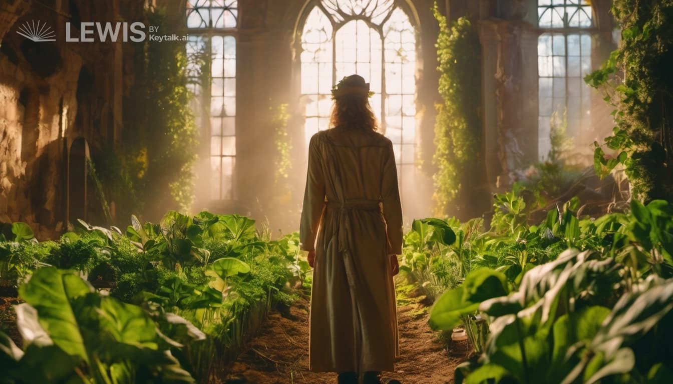 "Botanical Harmony: Cultivating Hope in a Post-Apocalyptic World"