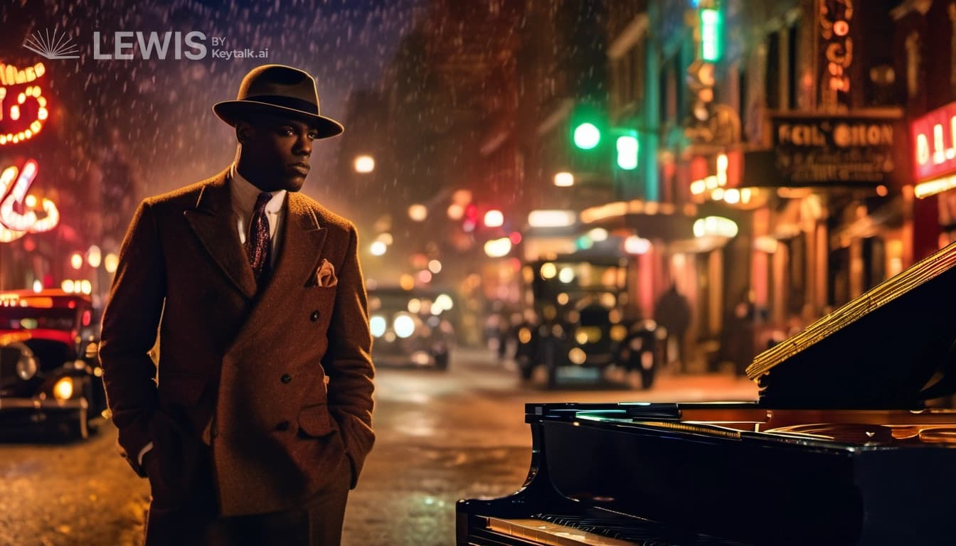 "Harmony in Shadows: A Jazz Redemption"