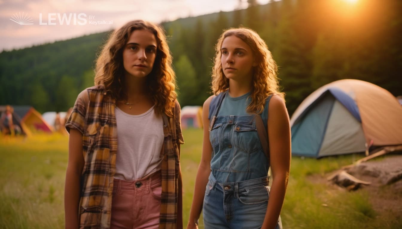 "Summer Camp Secrets: A Bisexual Journey of Love and Self-Discovery"