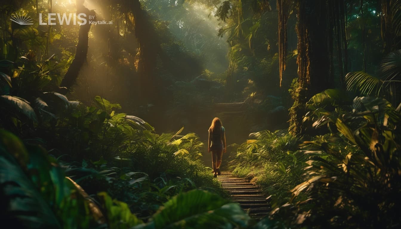 "The Enigma of Obsidian Jungle: Unearthing Ancient Mysteries"