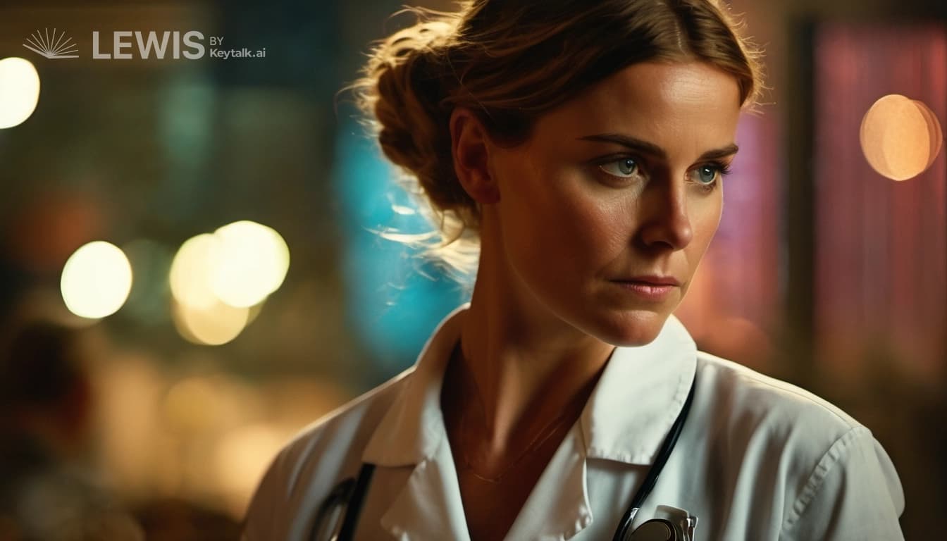 "Heartstrings of Espionage: A Nurse's Dilemma"