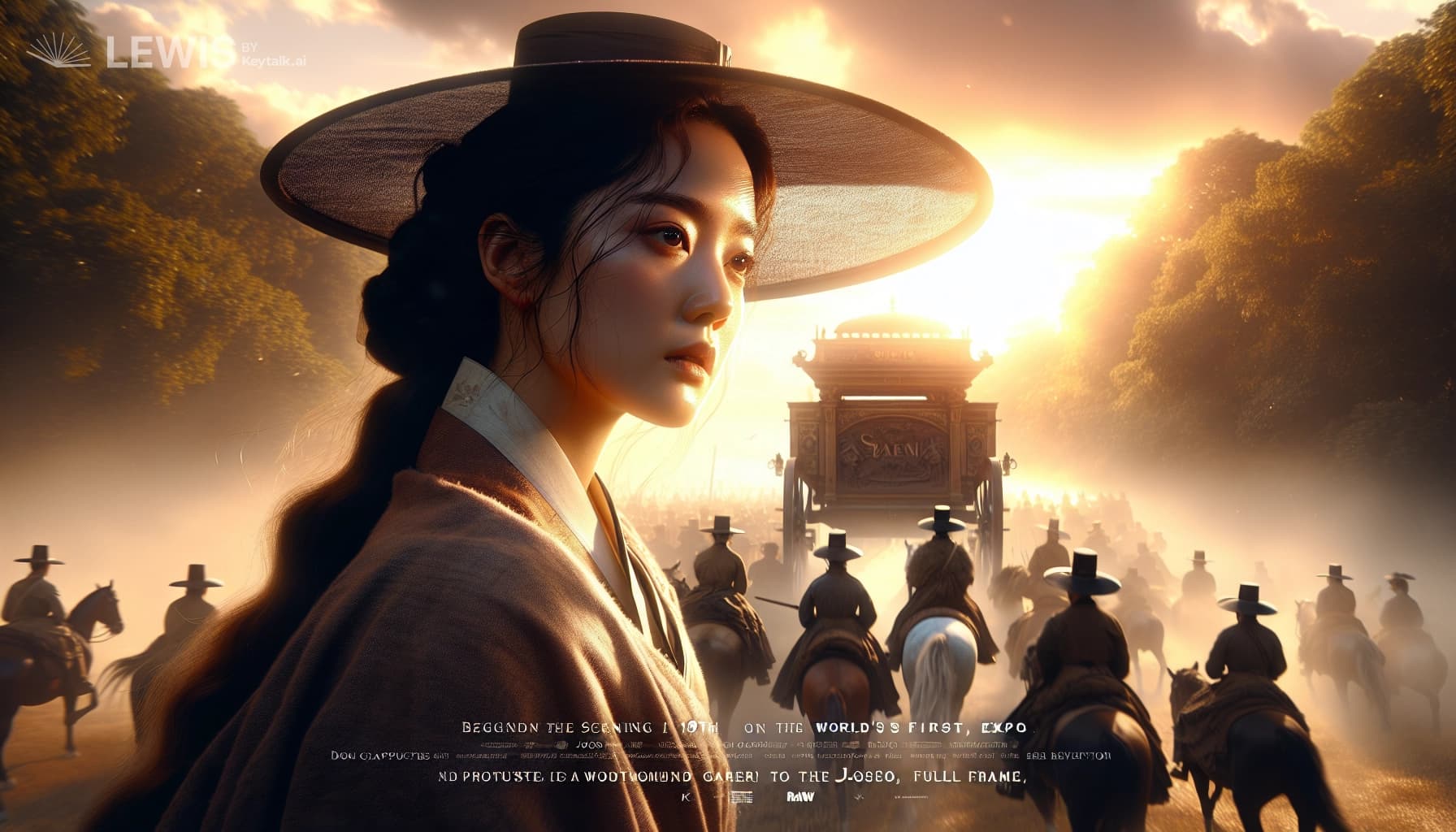 조선의 꿈꾸는 여인: 하이드 파크의 모험
