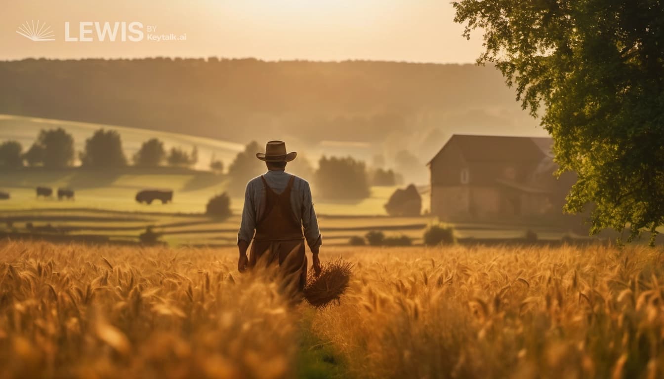 Whispers of the Seasons: A Farmer's Mystical Quest
