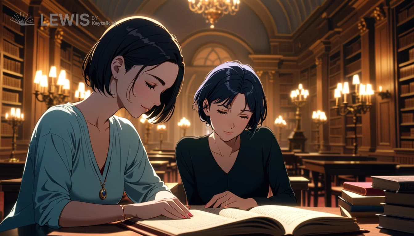 静寂の書架に眠る謎