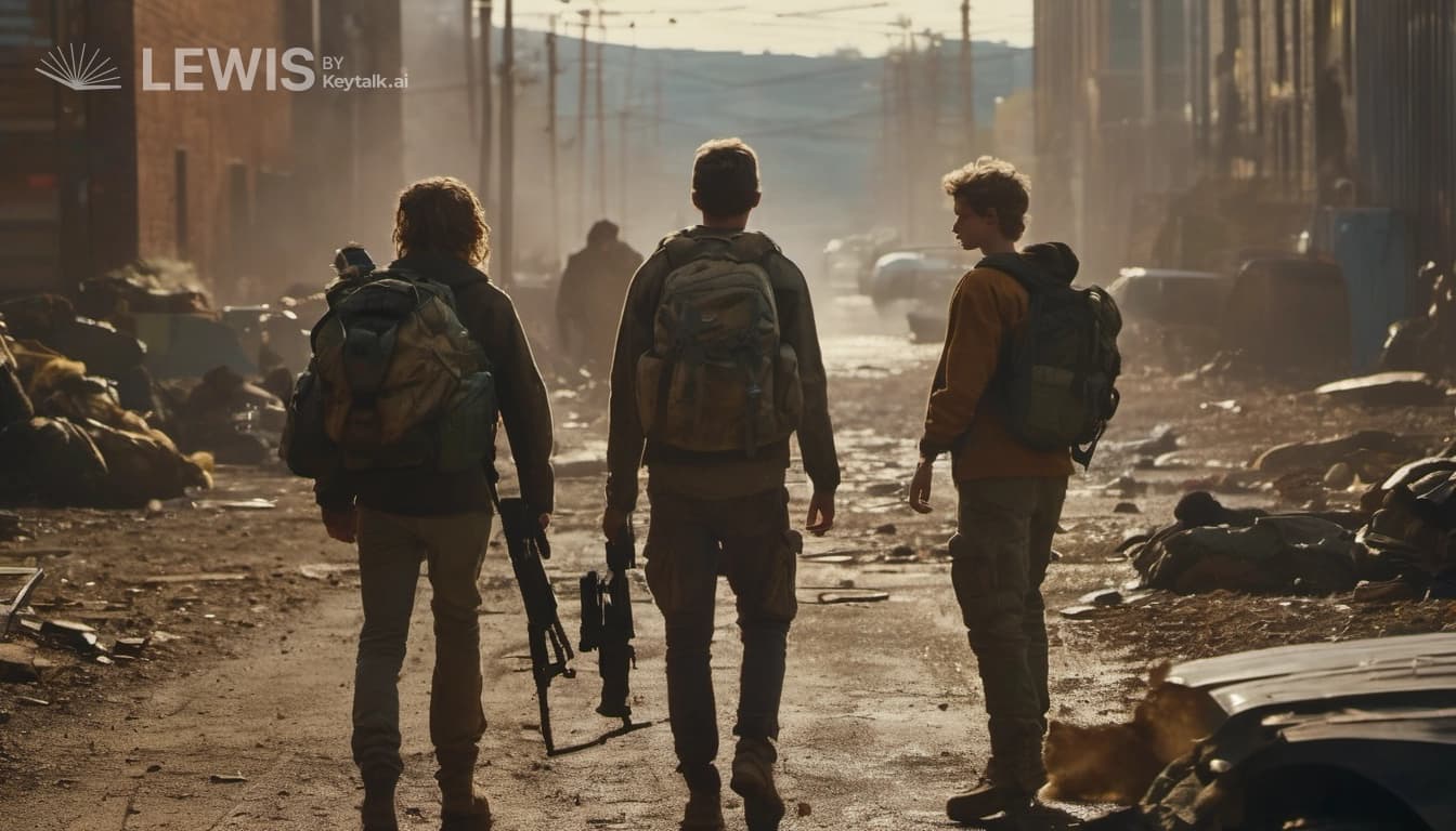 "Echoes of Humanity: A Post-Apocalyptic Journey"