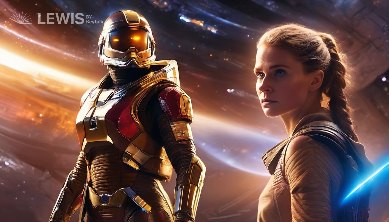 "Galactic Resurgence: The Cosmic Guardian's Odyssey"