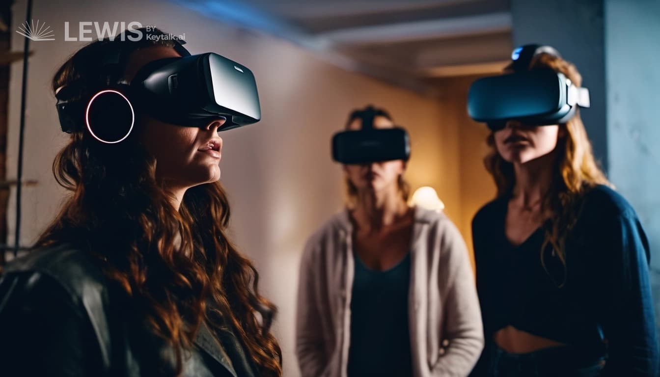Virtual Confrontations: A Group's Quest for Freedom in a Dangerous Simulation
