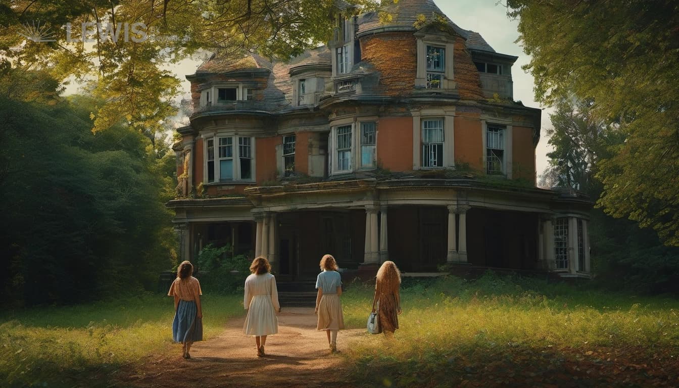"A Mischievous Discovery: Unveiling the Secrets of the Abandoned Mansion"