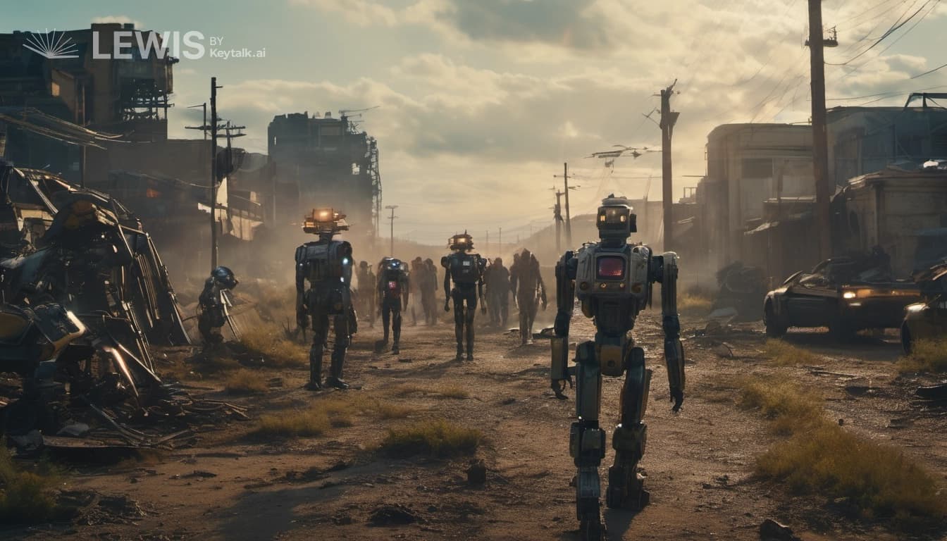 "Mechanics of Humanity: A Post-Apocalyptic Tale"