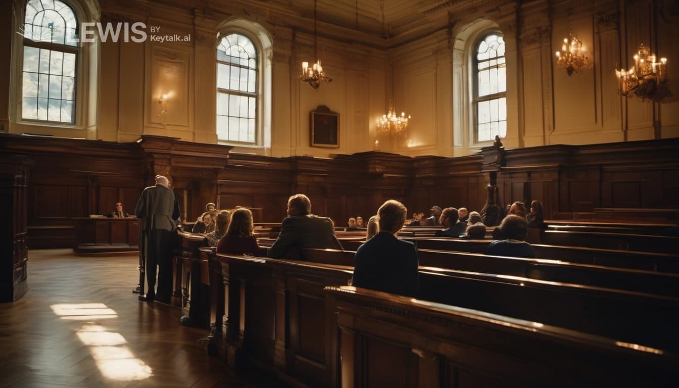 "The Unraveling of Innocence: A Courtroom Drama"