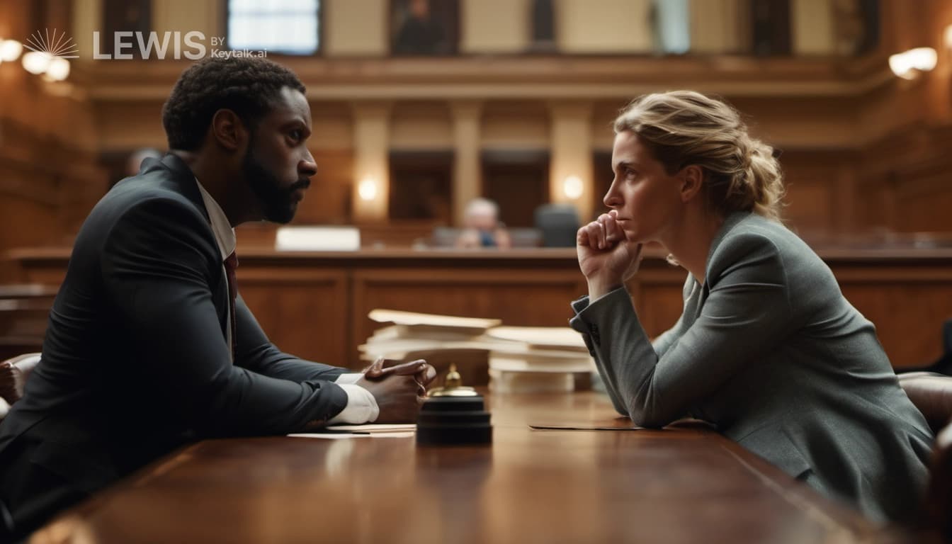 Unforeseen Reflections: A Body-Swapping Courtroom Drama
