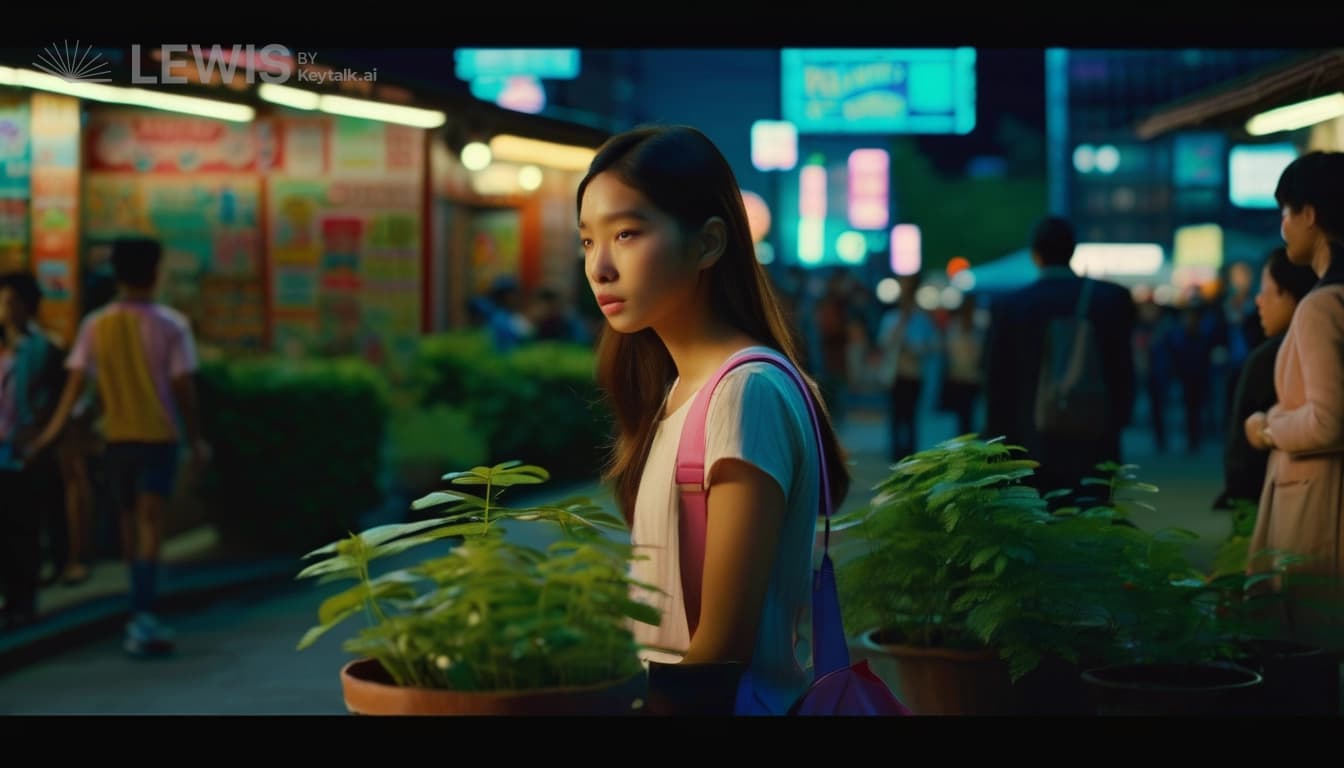 마법의 식물과 소녀의 비밀