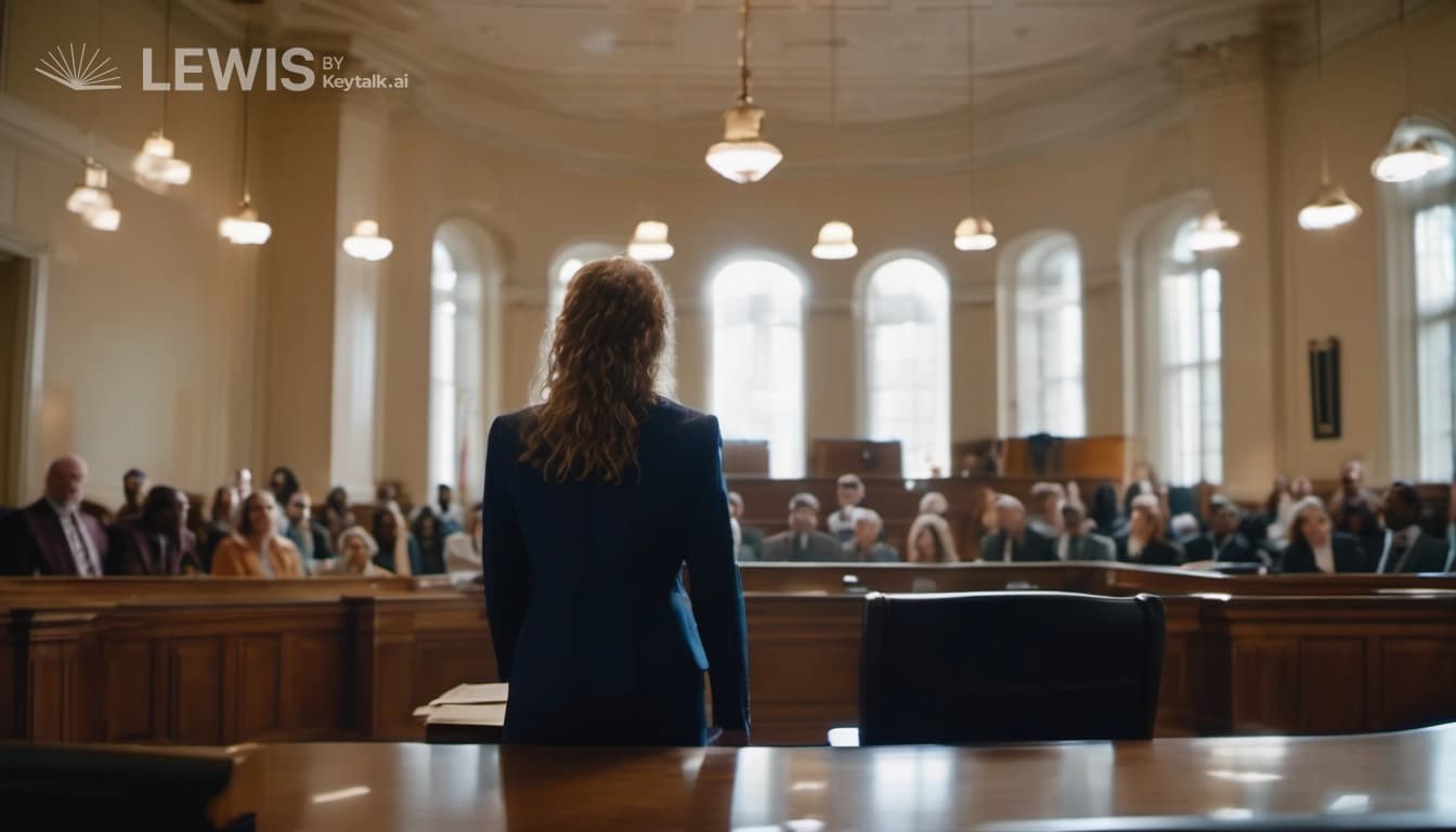 "Resilience in the Courtroom: Battling Demons for Justice"