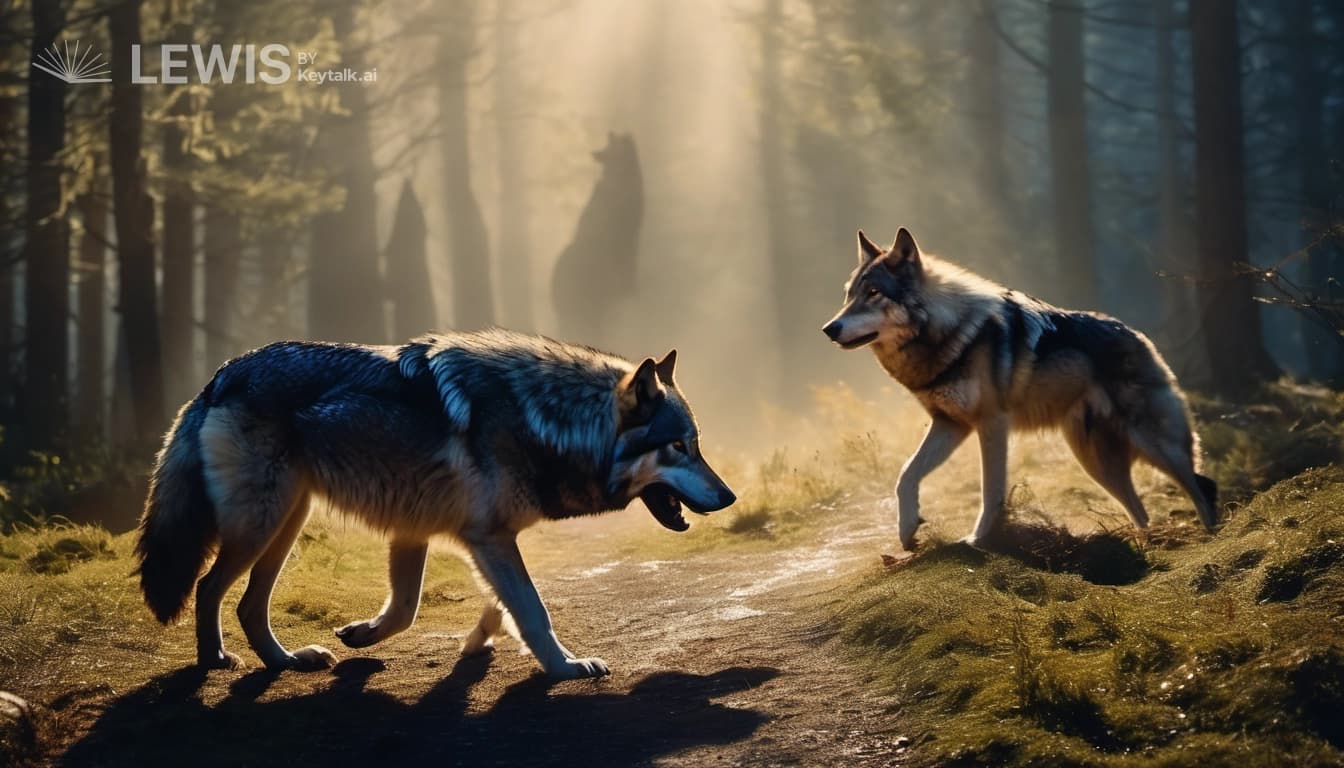 Echoes of the Nightfang: A Tale of Shape-Shifting Wolves