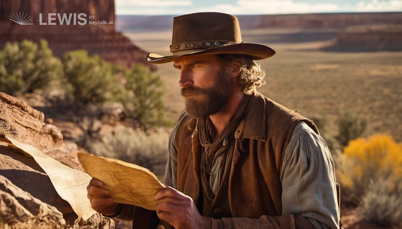 "Uncharted Trails: A Journey of Self-Discovery in the Old West"