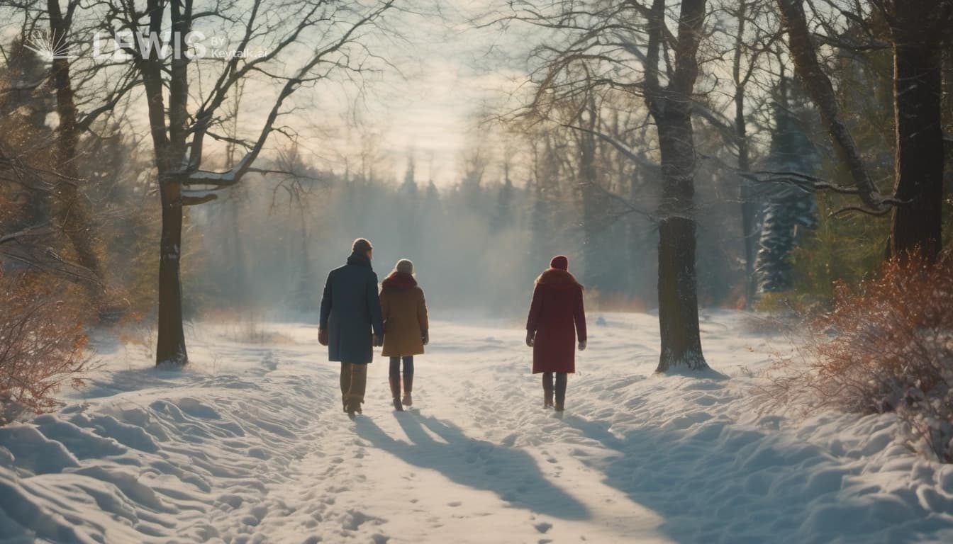 "Winter's Embrace: A Tale of Human Connection and Empathy"