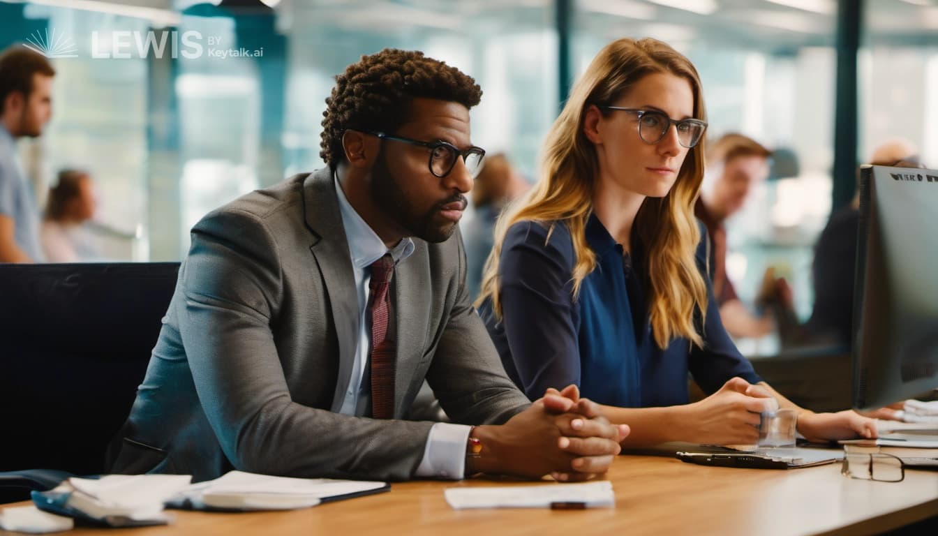 "The Unconventional Duo: Navigating Office Dynamics and Love in the Modern Workplace"